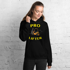 Forklift Ninja Pro Lifter GY Unisex Hoodie