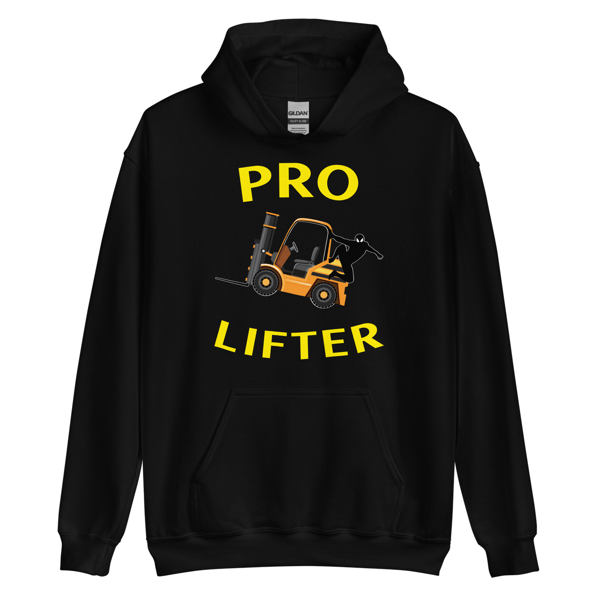 Forklift Ninja Pro Lifter GY Unisex Hoodie