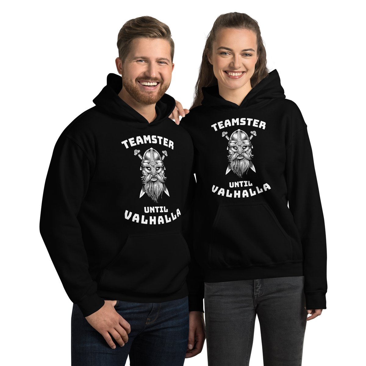 Viking Teamster Until Valhalla WW Unisex Hoodie