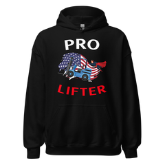 American Forklift Superhero Pro Lifter WBR Unisex Hoodie