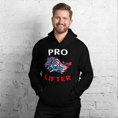 American Forklift Superhero Pro Lifter WBR Unisex Hoodie