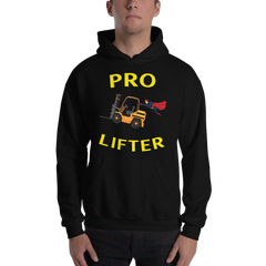 Forklift Superhero Pro Lifter GY Unisex Hoodie