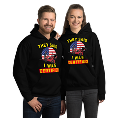 American Forklift Ninja Forklift Certified RY Unisex Hoodie