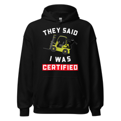 Forklift Ninja Forklift Certified YW Unisex Hoodie