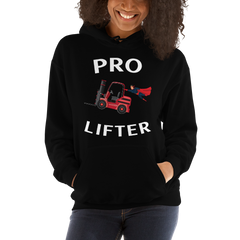 Forklift Superhero Pro Lifter RW Unisex Hoodie