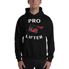 Forklift Superhero Pro Lifter RW Unisex Hoodie