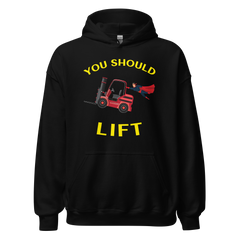 Forklift Superhero You Should Lift RY Unisex Hoodie