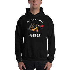 Forklift Superhero Lift Like a Pro Bro GW Unisex Hoodie