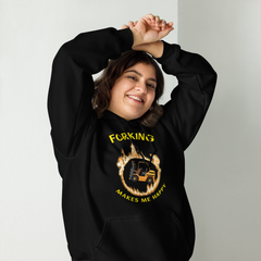 Forklift in Flames, Forking Makes Me Happy GY Unisex Hoodie