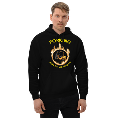 Forklift in Flames, Forking Makes Me Happy GY Unisex Hoodie