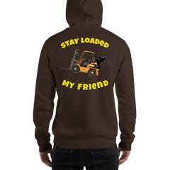 Forklift Ninja Stay Loaded My Friend GY Unisex Hoodie