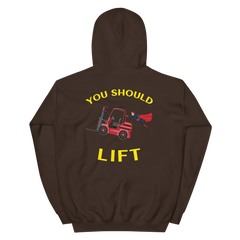 Forklift Superhero You Should Lift RY Unisex Hoodie