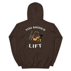 Forklift Ninja You Should Lift GW Unisex Hoodie