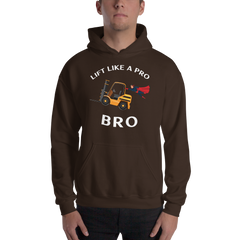 Forklift Superhero Lift Like a Pro Bro GW Unisex Hoodie