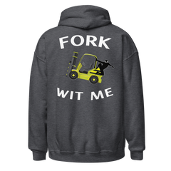 Forklift Ninja Fork Wit Me YW Unisex Hoodie