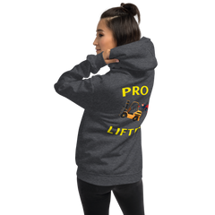 Forklift Superhero Pro Lifter GY Unisex Hoodie