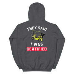 Forklift Ninja Forklift Certified YW Unisex Hoodie