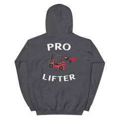 Forklift Superhero Pro Lifter RW Unisex Hoodie