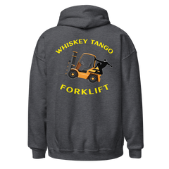 Forklift Ninja Whiskey Tango Forklift GY Unisex Hoodie