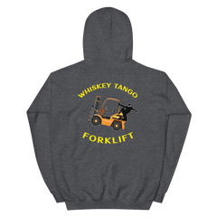 Forklift Ninja Whiskey Tango Forklift GY Unisex Hoodie