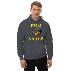 Forklift Ninja Pro Lifter GY Unisex Hoodie