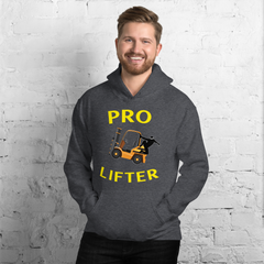 Forklift Ninja Pro Lifter GY Unisex Hoodie