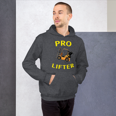 Forklift Ninja Pro Lifter GY Unisex Hoodie