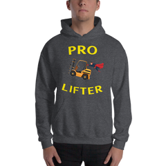 Forklift Superhero Pro Lifter GY Unisex Hoodie