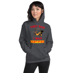 Forklift Ninja Forklift Certified GR Unisex Hoodie