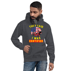 American Forklift Ninja Forklift Certified RY Unisex Hoodie