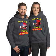 American Forklift Ninja Forklift Certified RY Unisex Hoodie