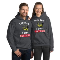 Forklift Ninja Forklift Certified YW Unisex Hoodie