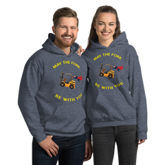 Forklift Superhero, May the Fork Be with You GY Unisex Hoodie