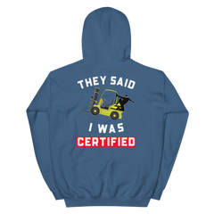 Forklift Ninja Forklift Certified YW Unisex Hoodie