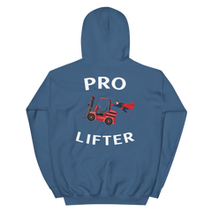 Forklift Superhero Pro Lifter RW Unisex Hoodie