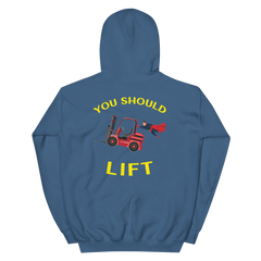 Forklift Superhero You Should Lift RY Unisex Hoodie