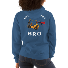 Forklift Superhero Lift Like a Pro Bro GW Unisex Hoodie