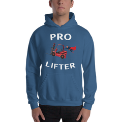 Forklift Superhero Pro Lifter RW Unisex Hoodie