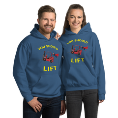 Forklift Superhero You Should Lift RY Unisex Hoodie