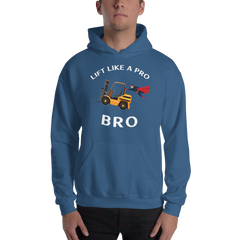 Forklift Superhero Lift Like a Pro Bro GW Unisex Hoodie