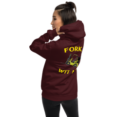 Forklift Ninja Fork Wit Me YY Unisex Hoodie