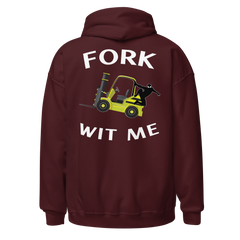 Forklift Ninja Fork Wit Me YW Unisex Hoodie