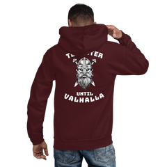 Viking Teamster Until Valhalla WW Unisex Hoodie