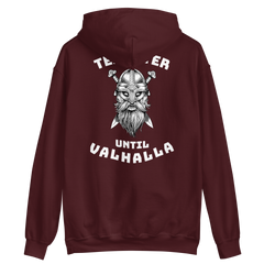 Viking Teamster Until Valhalla WW Unisex Hoodie