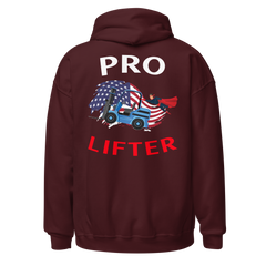 American Forklift Superhero Pro Lifter WBR Unisex Hoodie