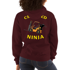 Forklift Ninja Certified Forklift Ninja GY Unisex Hoodie