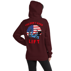 Forklift Ninja You Don't Even Lift BR Unisex Hoodie