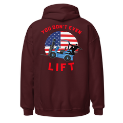 Forklift Ninja You Don't Even Lift BR Unisex Hoodie