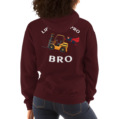 Forklift Superhero Lift Like a Pro Bro GW Unisex Hoodie