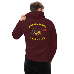 Forklift Superhero Whiskey Tango Forklift GY Unisex Hoodie